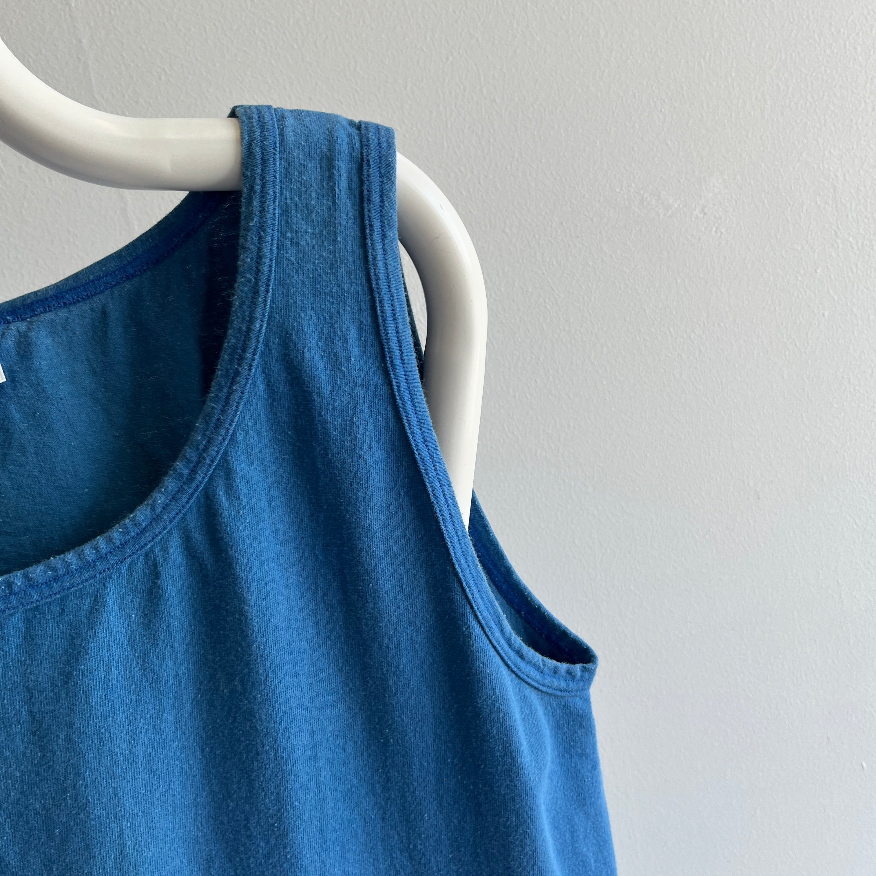 1980/90s Cotton Blue Tank Top by Starter