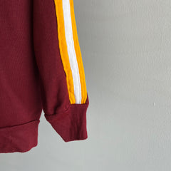 1970s USC Colors Zip Up Mock Neck Sweatshirt - GOLD!