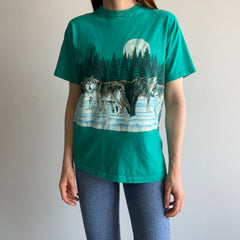 1991 Wolves Wrap Around T-Shirt by Habitat