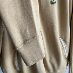 1970/80s Izod Slouchy Zip Up Mock Neck Tracksuit Sweatshirt