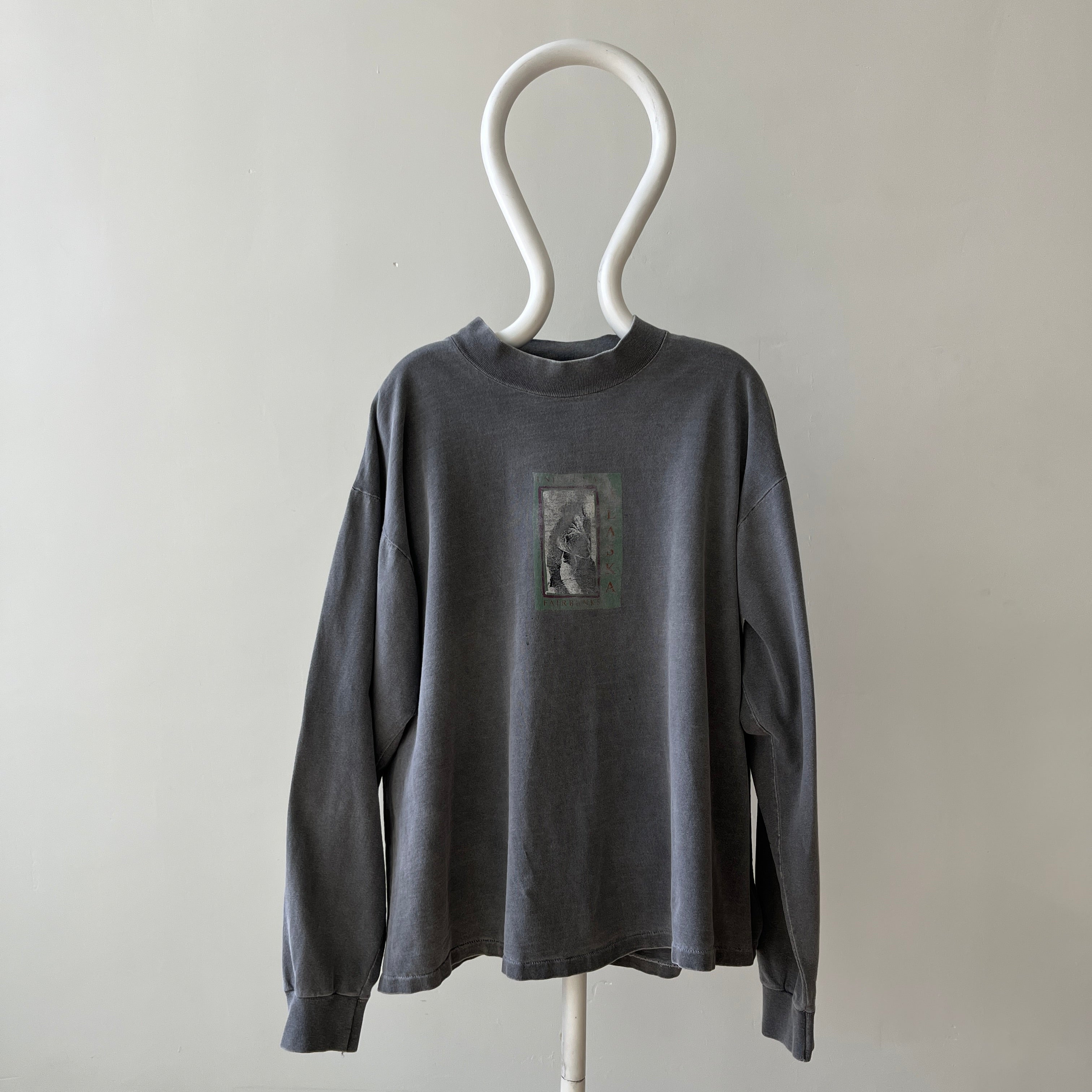 1990s University Alaska Fairbanks Long Sleeve T-Shirt