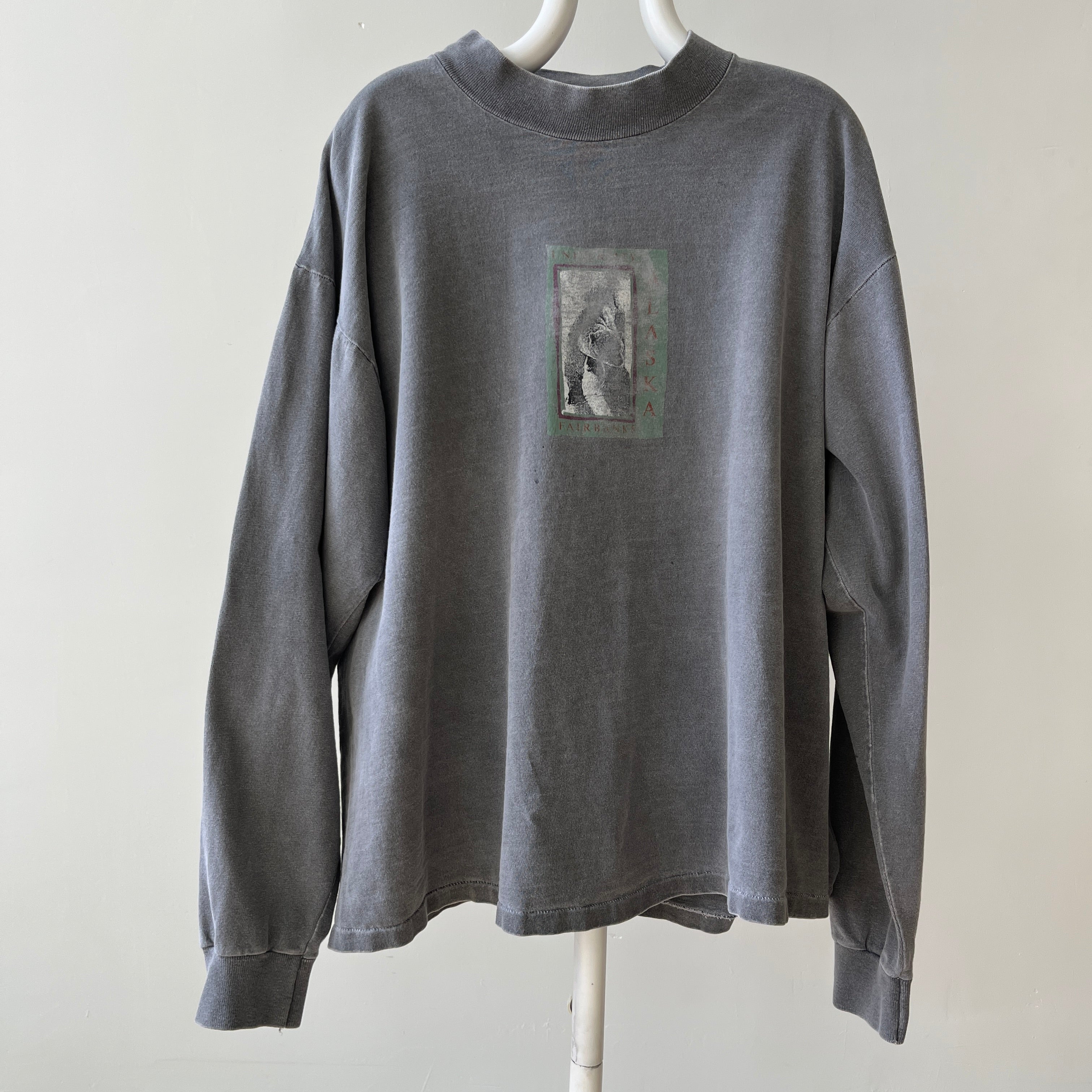 1990s University Alaska Fairbanks Long Sleeve T-Shirt