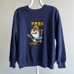 1980s Tazz the Firefighter - Columbus, Ohio  Sweatshirt by Bassett Walker