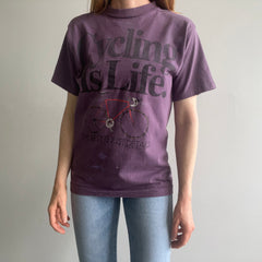 1990 Cycling is Life T-Shirt