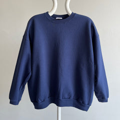 1990s Blank Navy HHW Sweatshirt