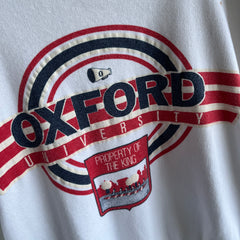 1970/80s Oxford University - Property of the King - Sweatshirt