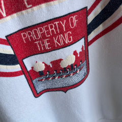 1970/80s Oxford University - Property of the King - Sweatshirt
