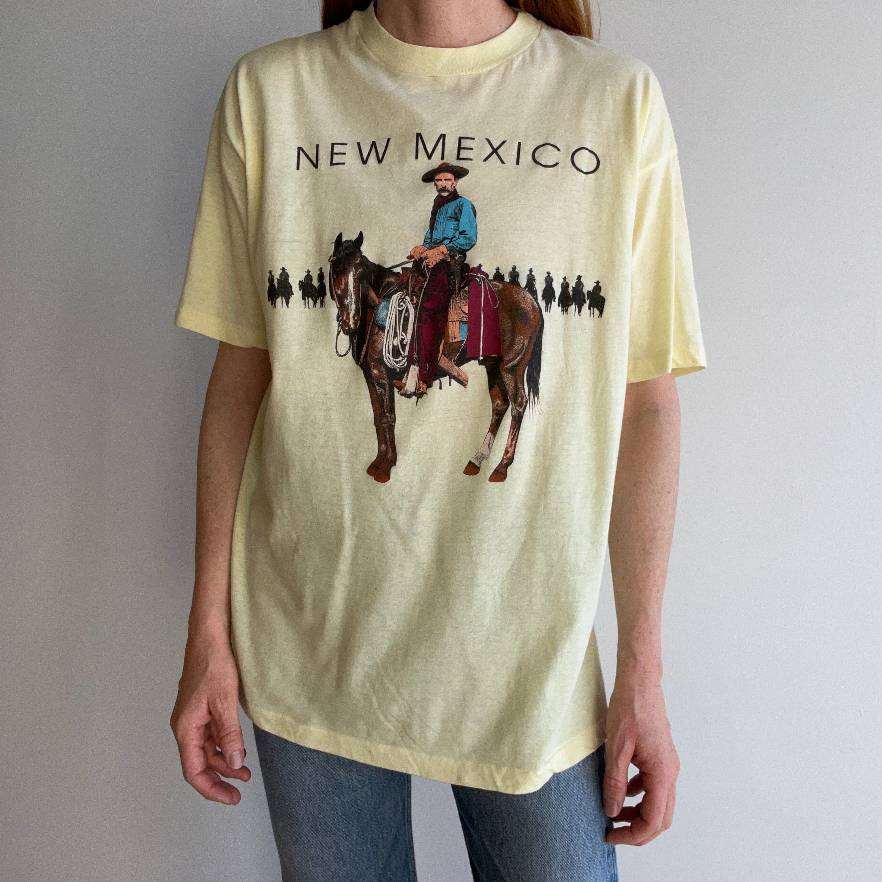 1970/80s New Mexico Cowboy T-Shirt