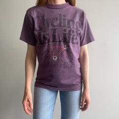 1990 Cycling is Life T-Shirt