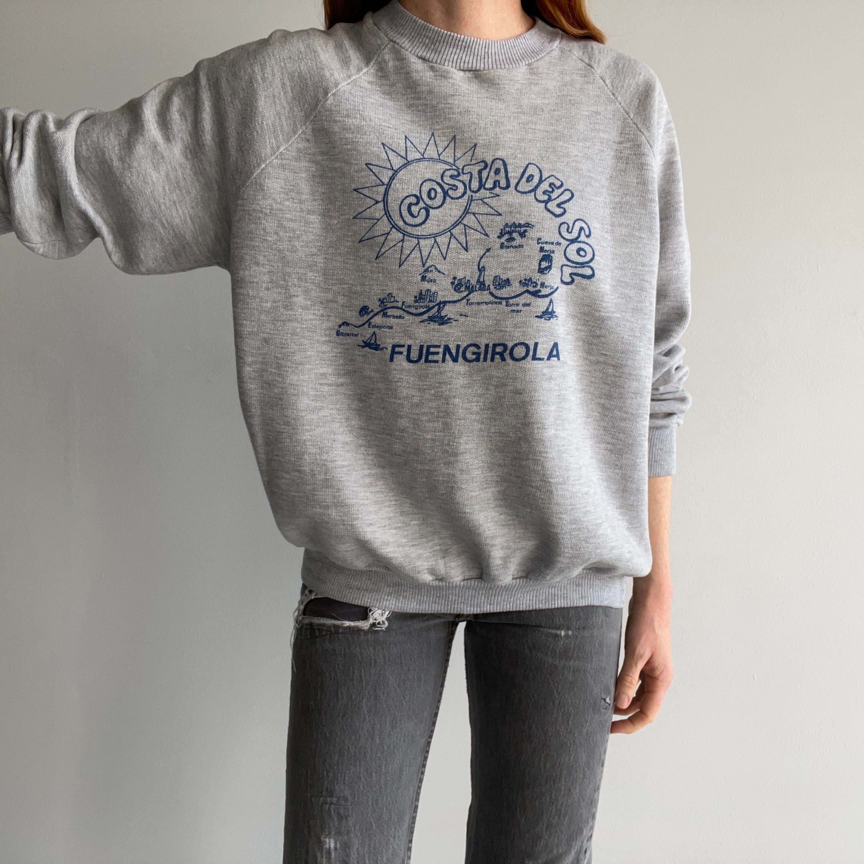 1980s Costa Del Sol Fuengirola Sweatshirt