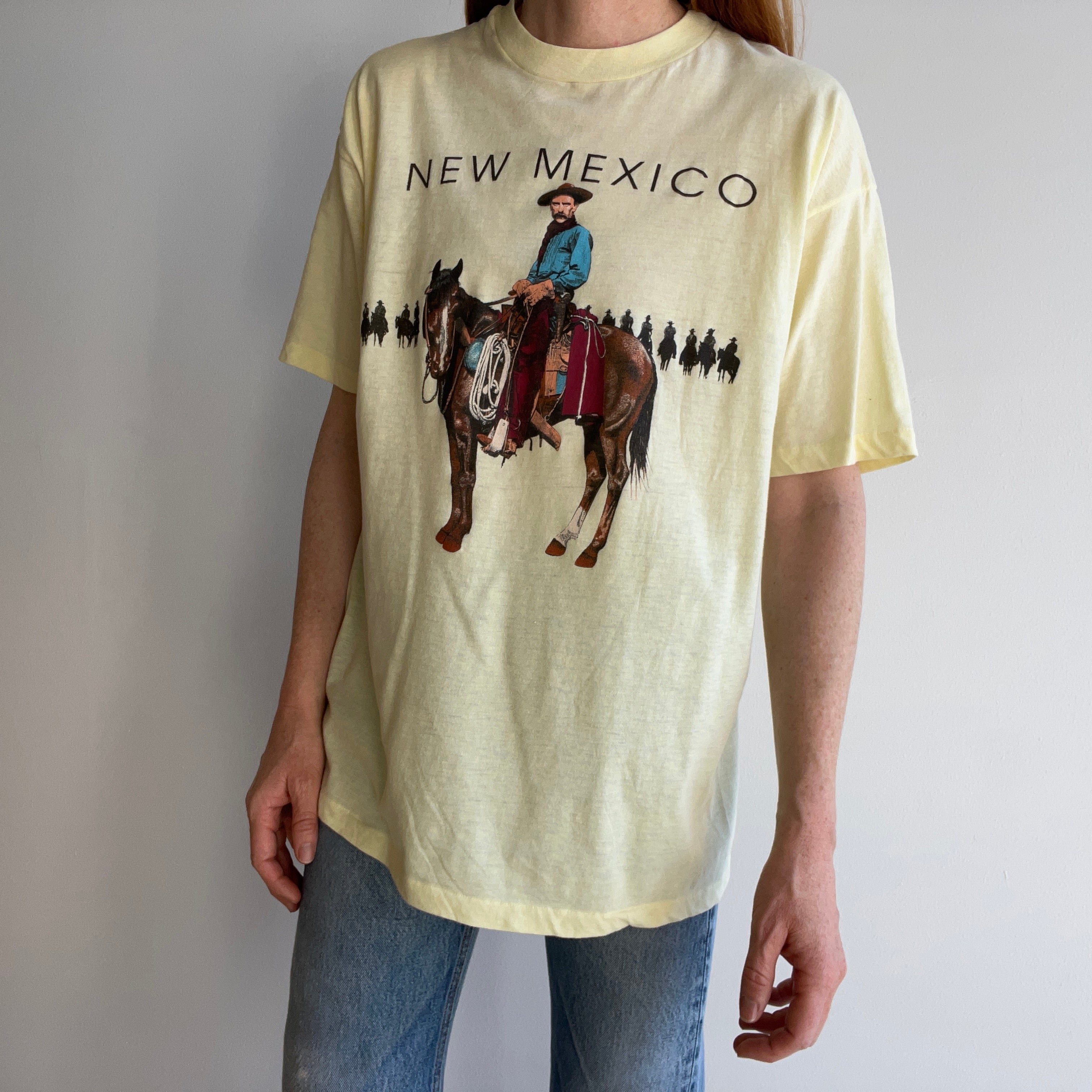 1970/80s New Mexico Cowboy T-Shirt