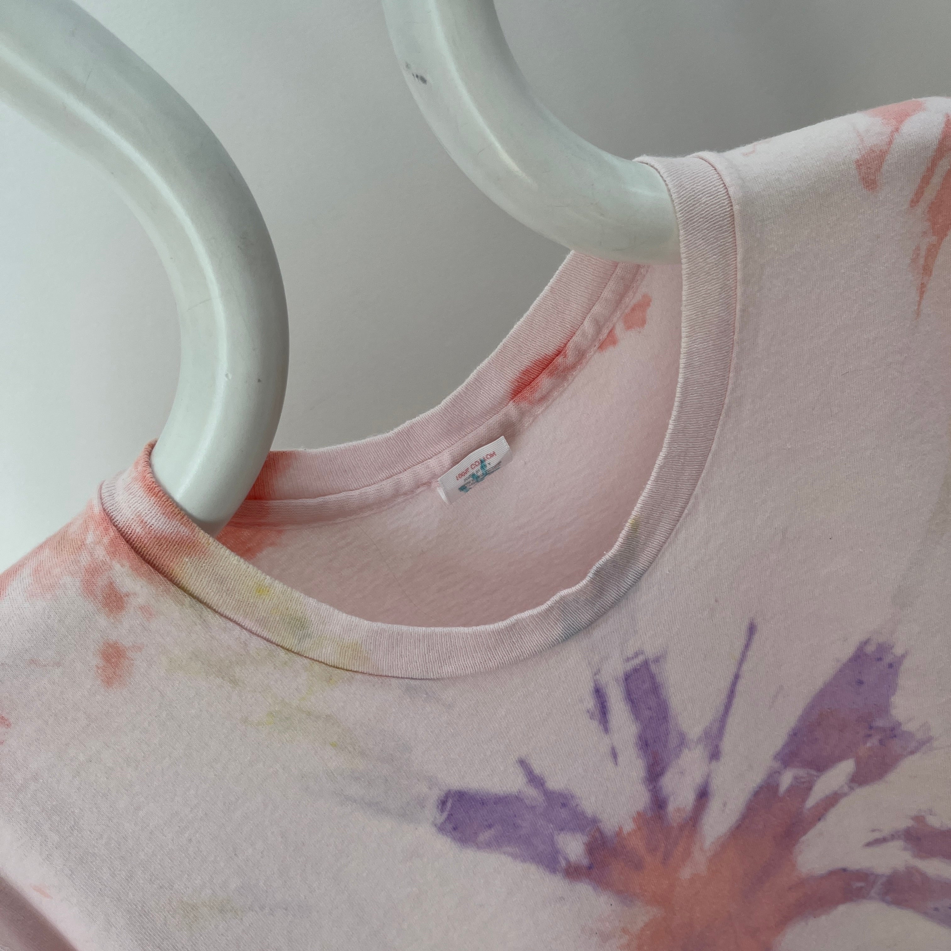 1980s Faded Neutral DIY Tie Dye - It's Pretty!