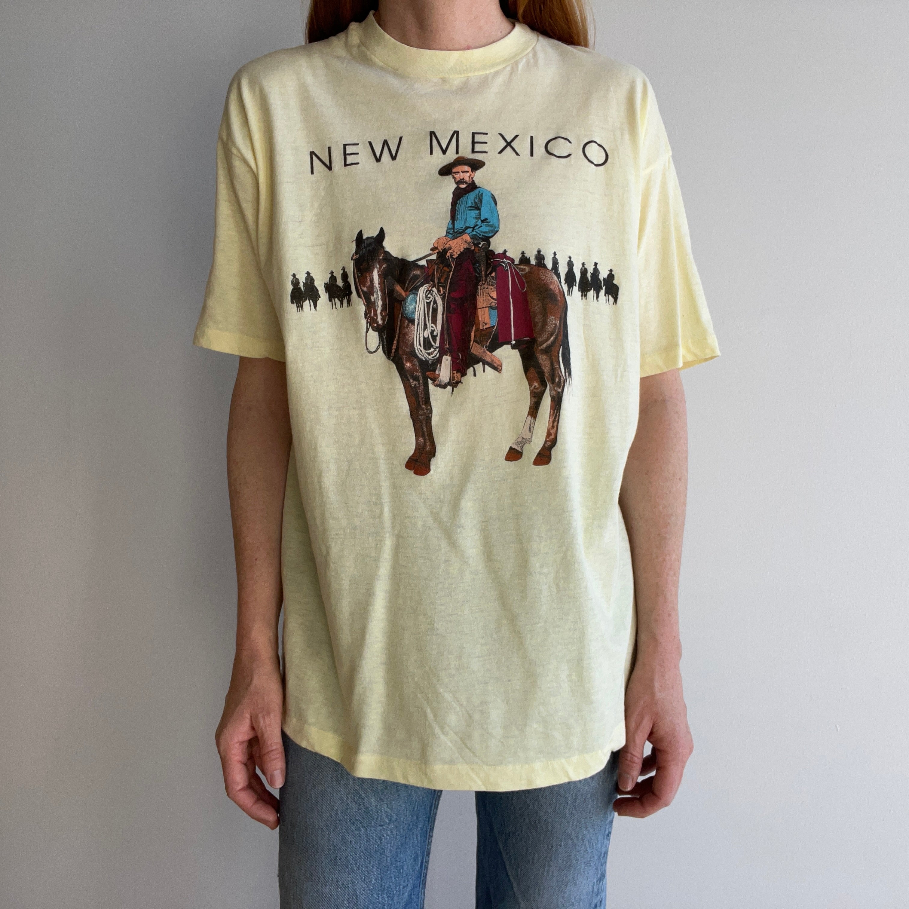 1970/80s New Mexico Cowboy T-Shirt