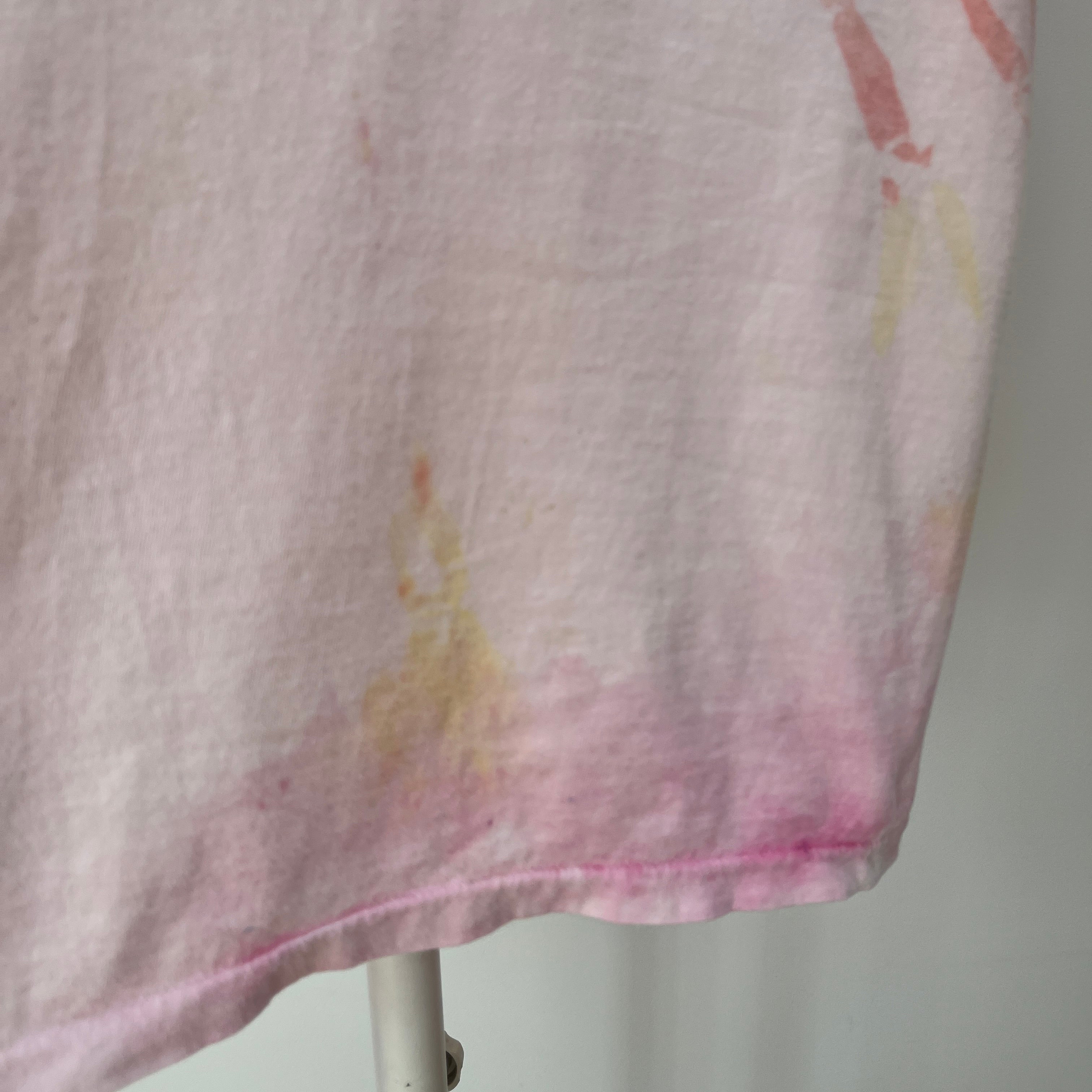 1980s Faded Neutral DIY Tie Dye - It's Pretty!