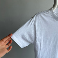 1980s/90s Blank White T-Shirt - Single Stitch, Lovely