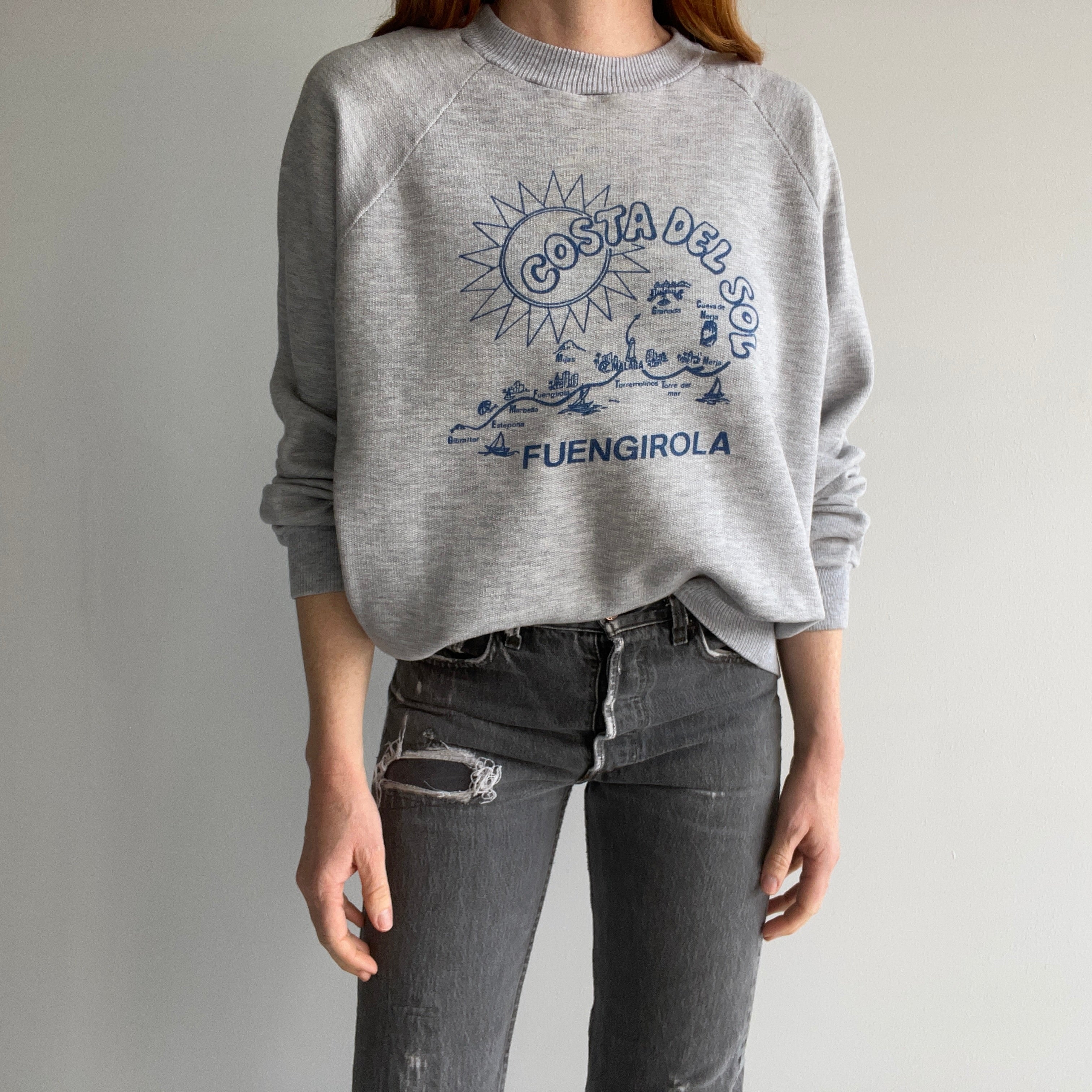 1980s Costa Del Sol Fuengirola Sweatshirt