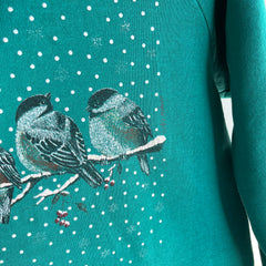 1980s Chickadees Winter Sweatshirt - Awwwww