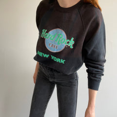 1980s Sun Faded New York Hard Rock Cafe Sweatshirt