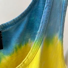 1980s/90s Harley Nicely Beat Up Tie Dye Tank Top