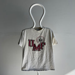 1980s University of Maine Aged/Ecru T-Shirt