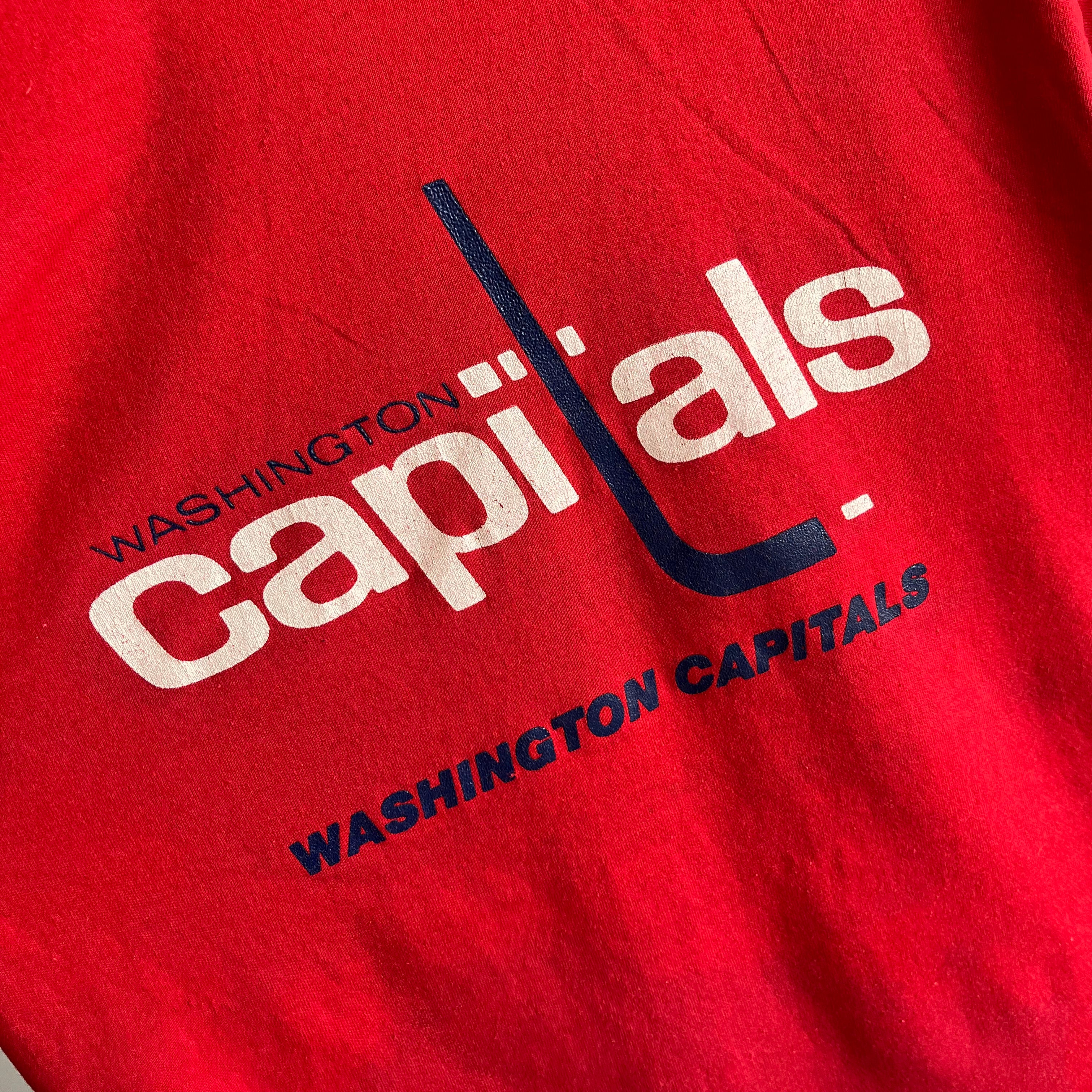 1980s Washington Capitals NHL T-Shirt