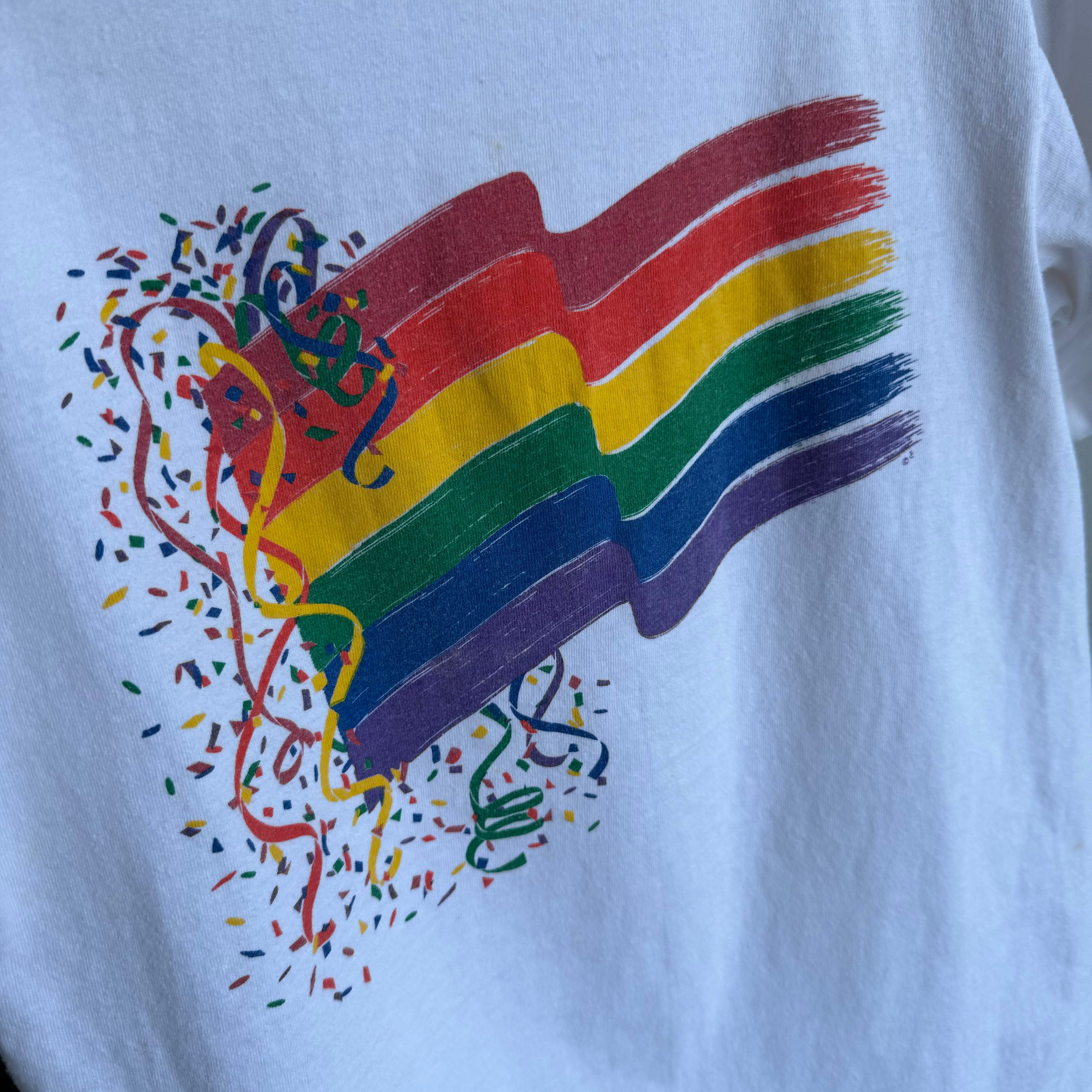 1980s Pride Front and Back T-Shirt