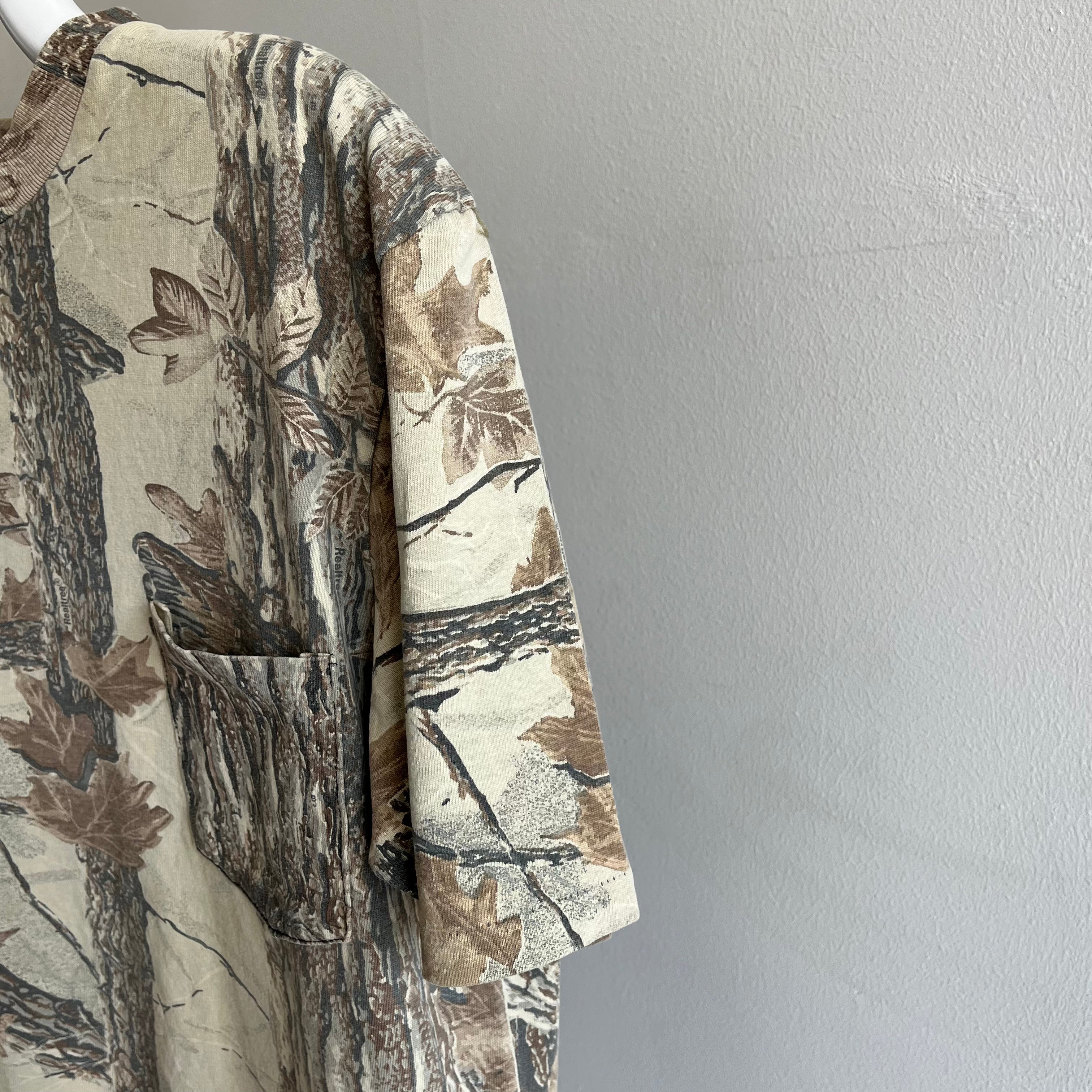 1990s Real Trees Camo Cotton T-Shirt
