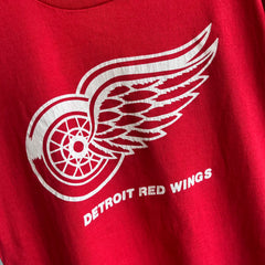 1980s Detroit Red Wings T-Shirt by Screen Stars