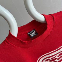 1980s Detroit Red Wings T-Shirt by Screen Stars