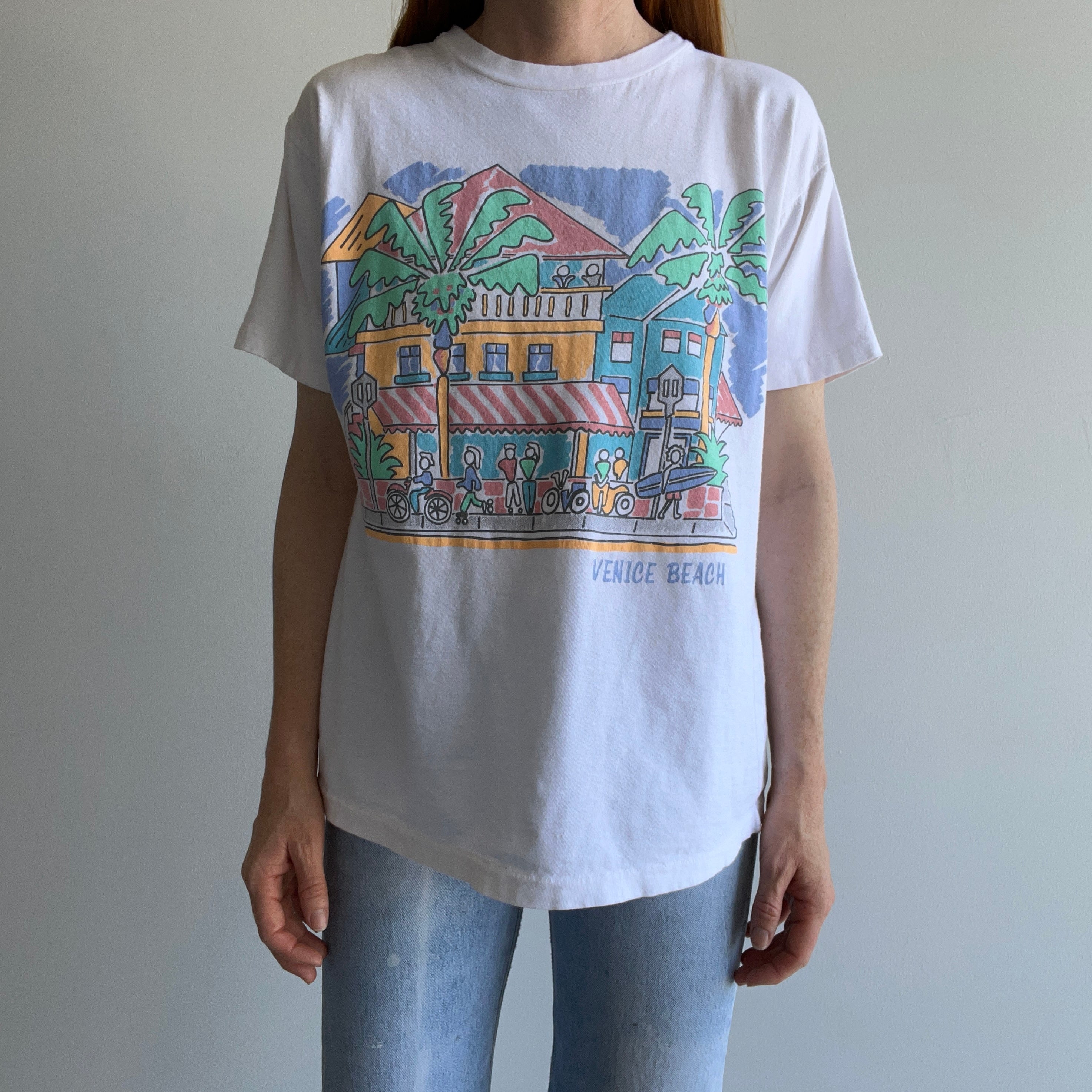 1990s Venice Beach, California Cotton T-Shirt