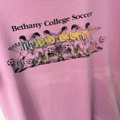 1990 Bethany Bleach Stained Cotton Rugby Shirt with 