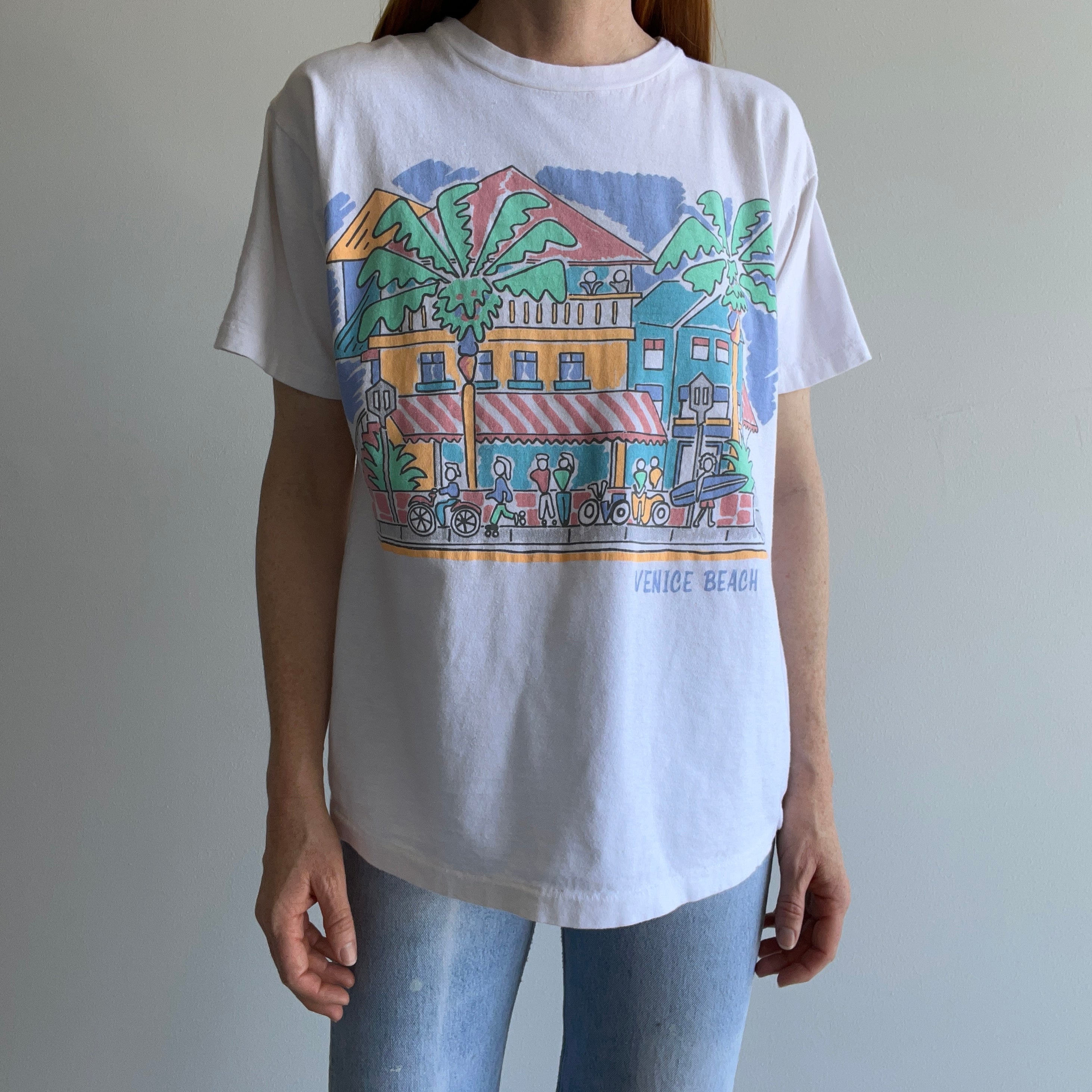 1990s Venice Beach, California Cotton T-Shirt