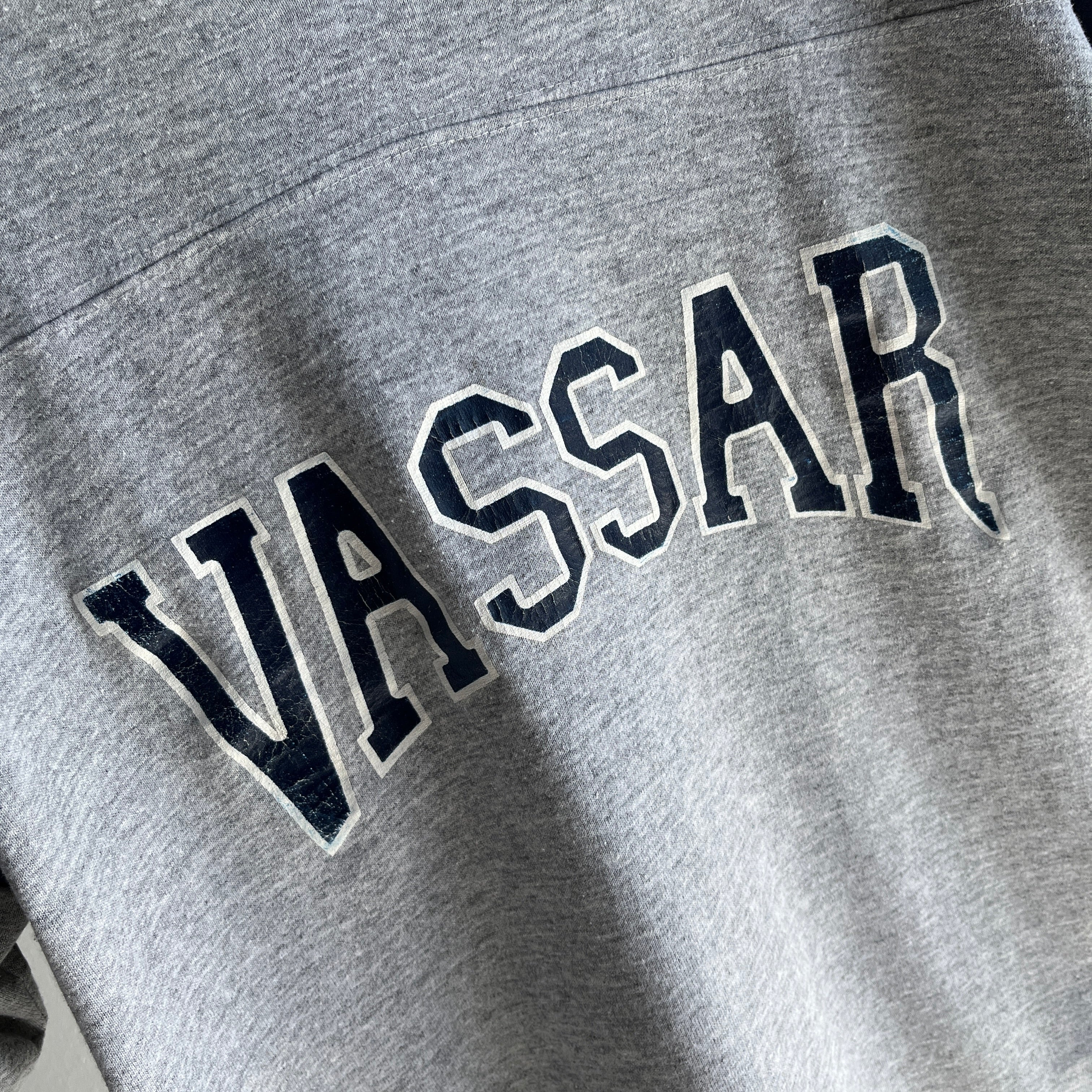 1970s Graphic Two Tone Vassar T-Shirt