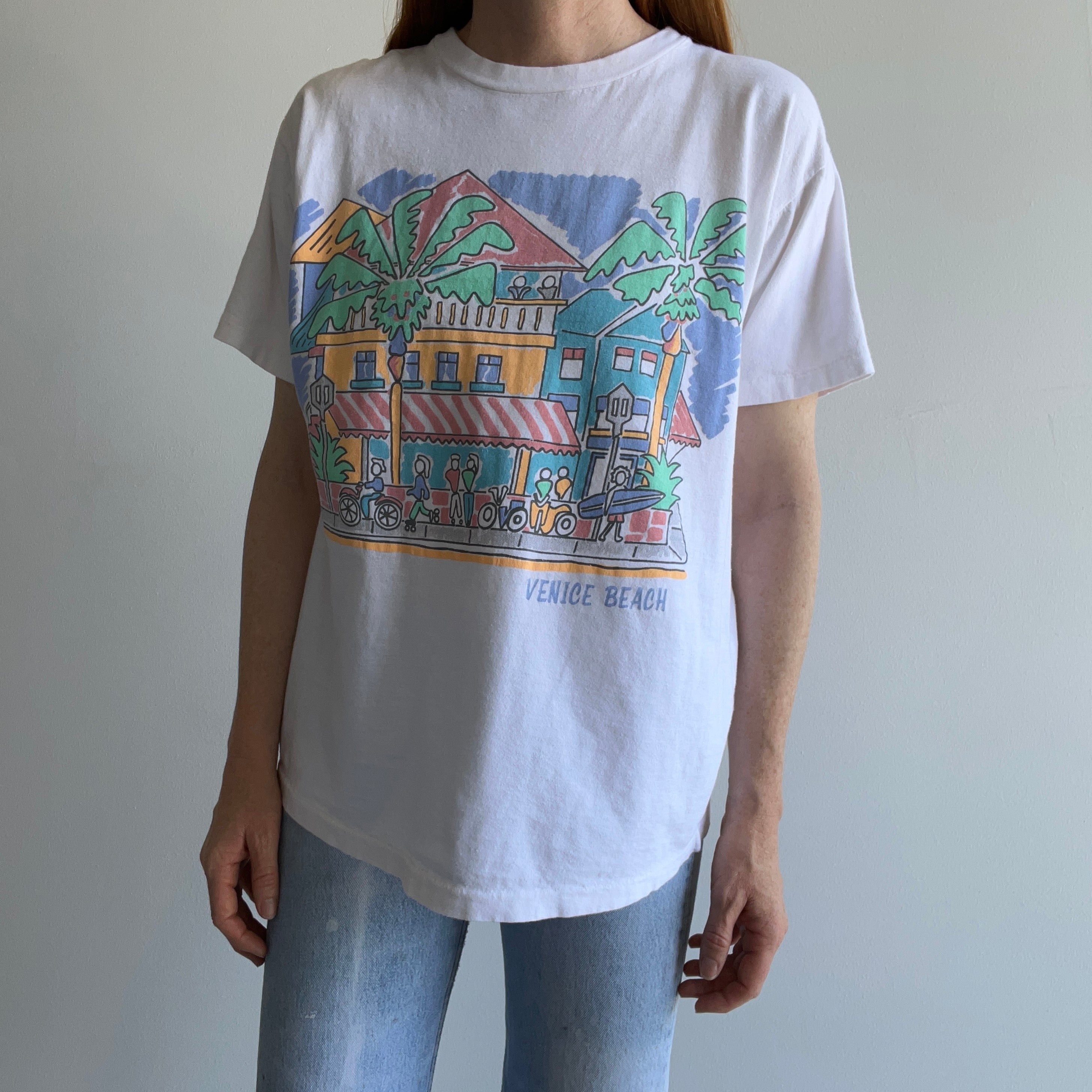 1990s Venice Beach, California Cotton T-Shirt