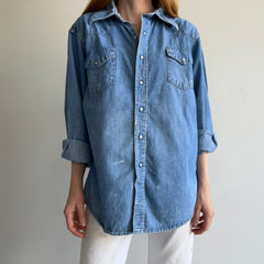 1970s Big Mac Denim Cowboy Shirt - Americana