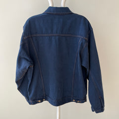 1990s Wrangler Over Dyed Super Soft Denim Jean Jacket