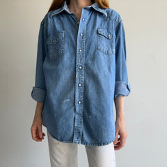 1970s Big Mac Denim Cowboy Shirt - Americana