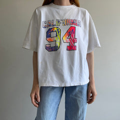1994 California Tourist T-Shirt from Venice Beach - Holes + Stains