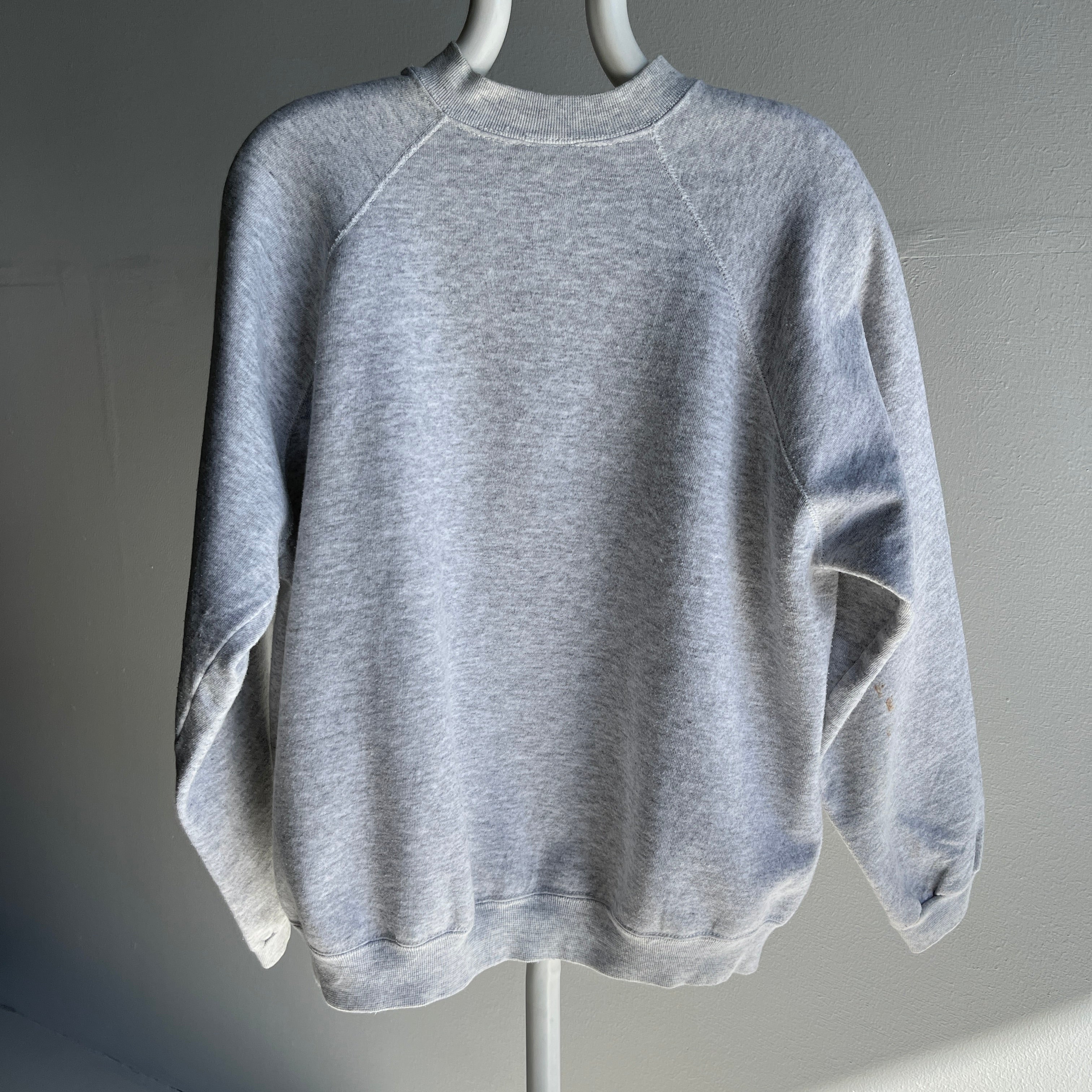 1980s Blank Light Gray Sweatshirt by Tultex