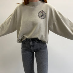 1990s Super Shredded Paper Thin Split Collar Front and Back Grand Canyon Sweatshirt