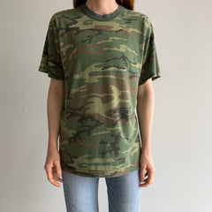 1980s Camo T-Shirt - Great Fit!