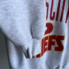 1990s Kansas City Chiefs Turtleneck Sweatshirt by Russell Brand - !!!