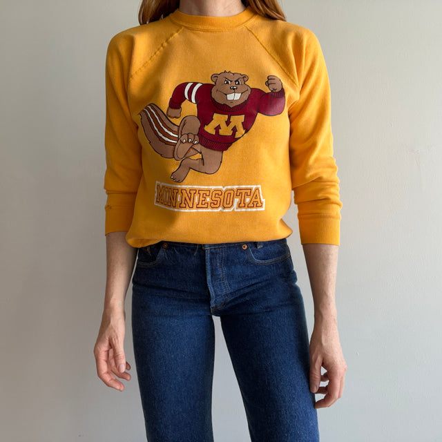 1970/80s Champion Brand Minnesota Golden Gophers Sweatshirt