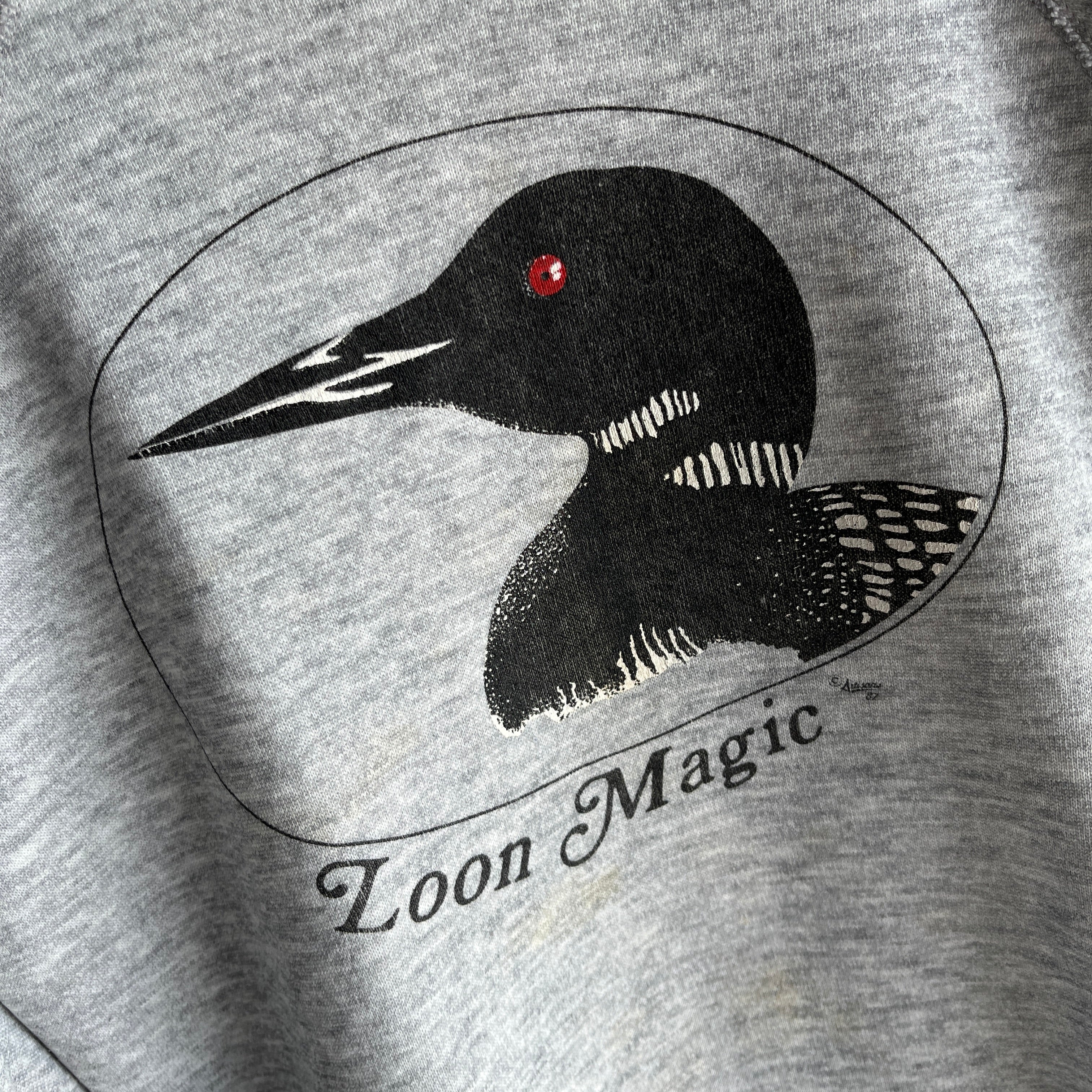 1987 Minnesota Loon Sweatshirt - Awwww