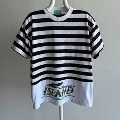 1993/94 Rallye Cannes St. Tropez Striped T-Shirt