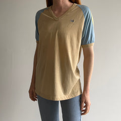 1970s Tri-Colored Lee Brand T-Shirt - !!!!!!