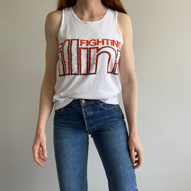 1980s Fighting Illini Cotton Tank