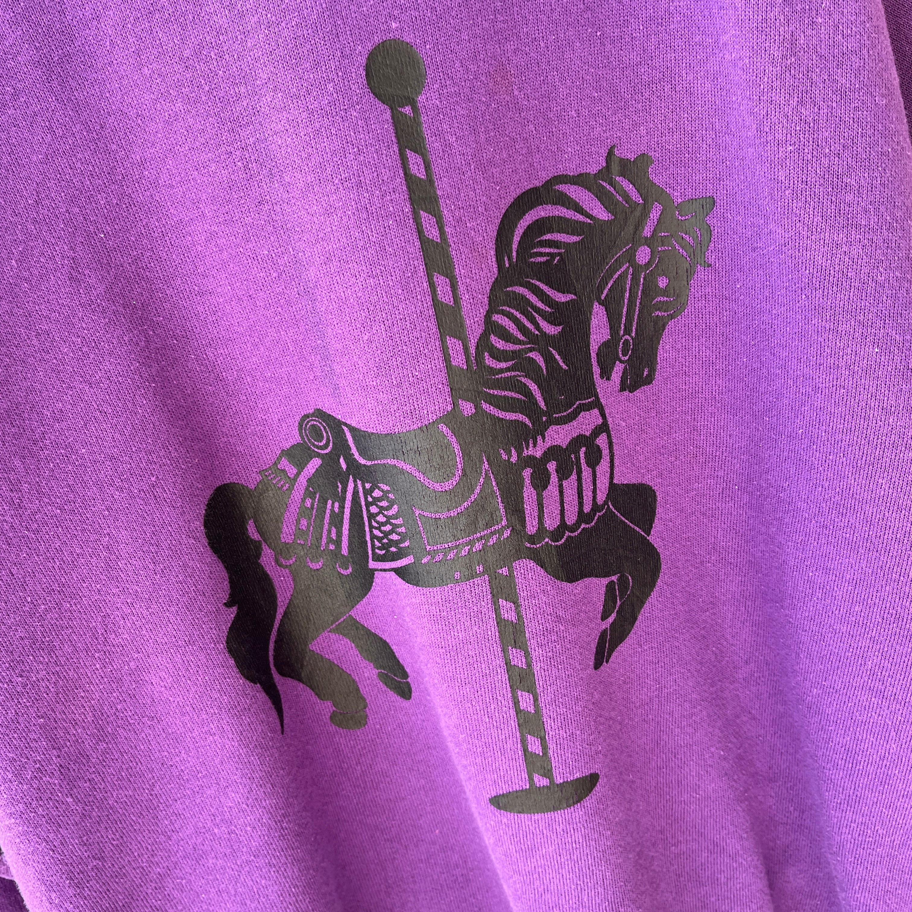 1980s Carousel Horse Sweatshirt - Awwww