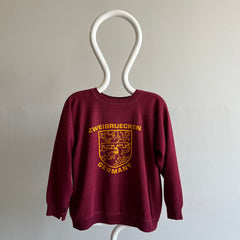 1970s Zweibruecken Germany Thrashed Sweatshirt