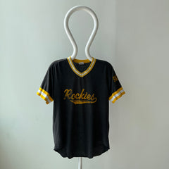 1980s Rockies Jamaica Central Sports T-Shirt with 21 on the Backside